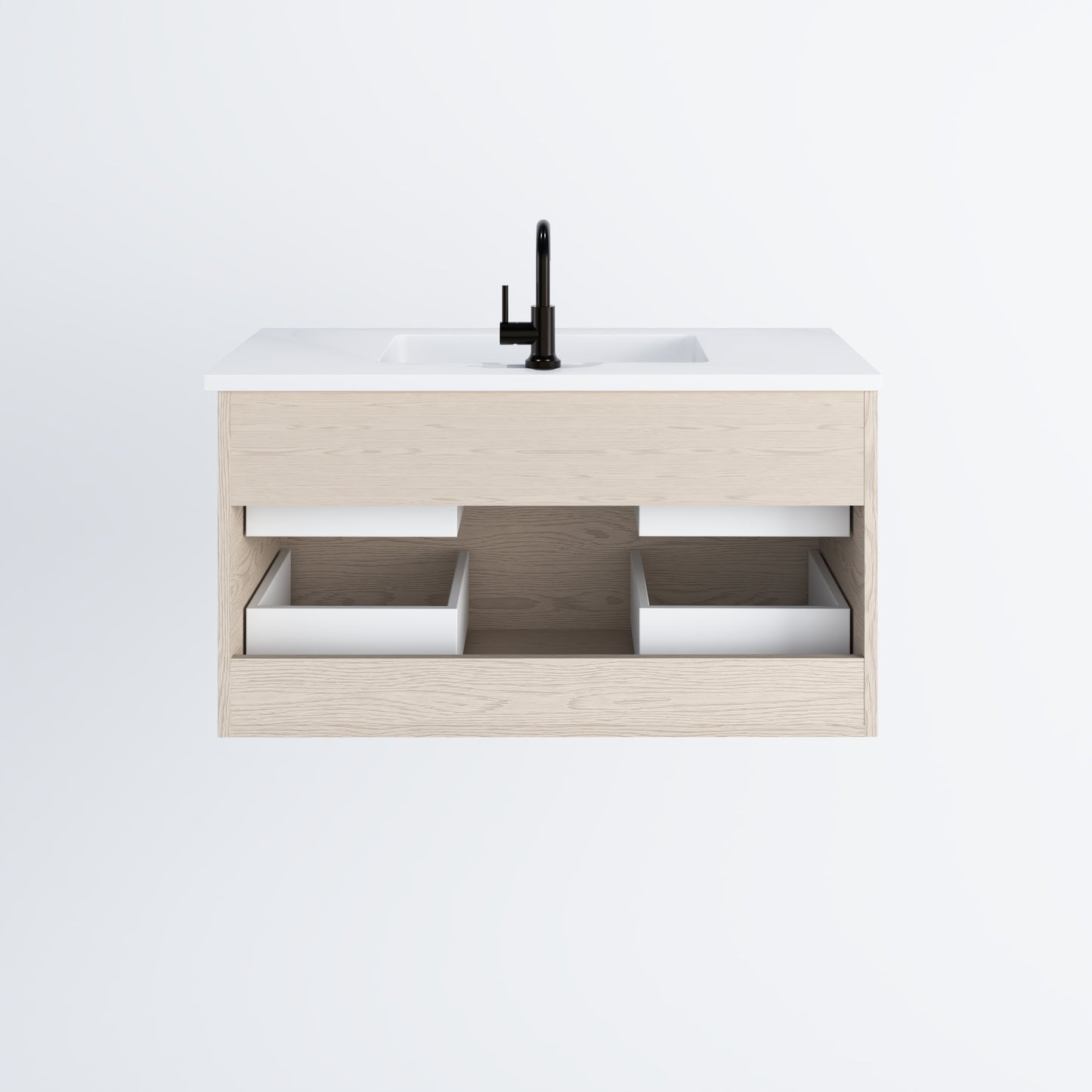 Napa 40" Bathroom Vanity with integrated counter top