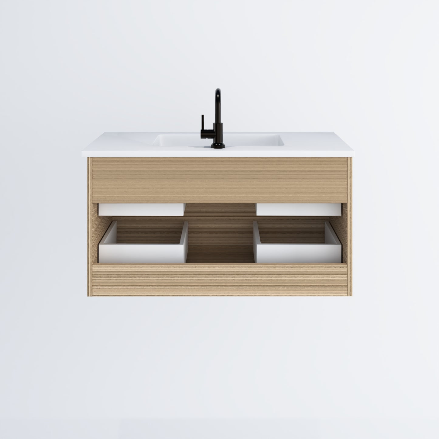 Napa 40" Bathroom Vanity with integrated counter top