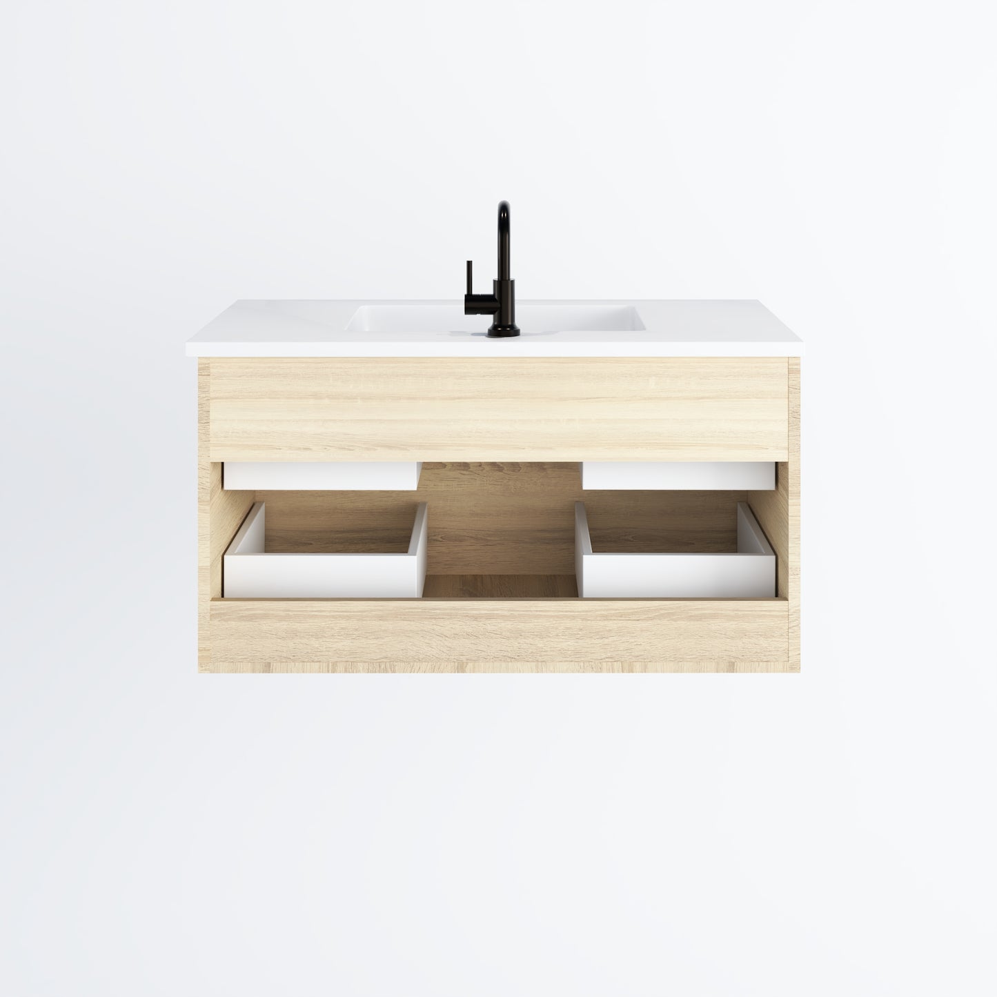 Napa 40" Bathroom Vanity with integrated counter top