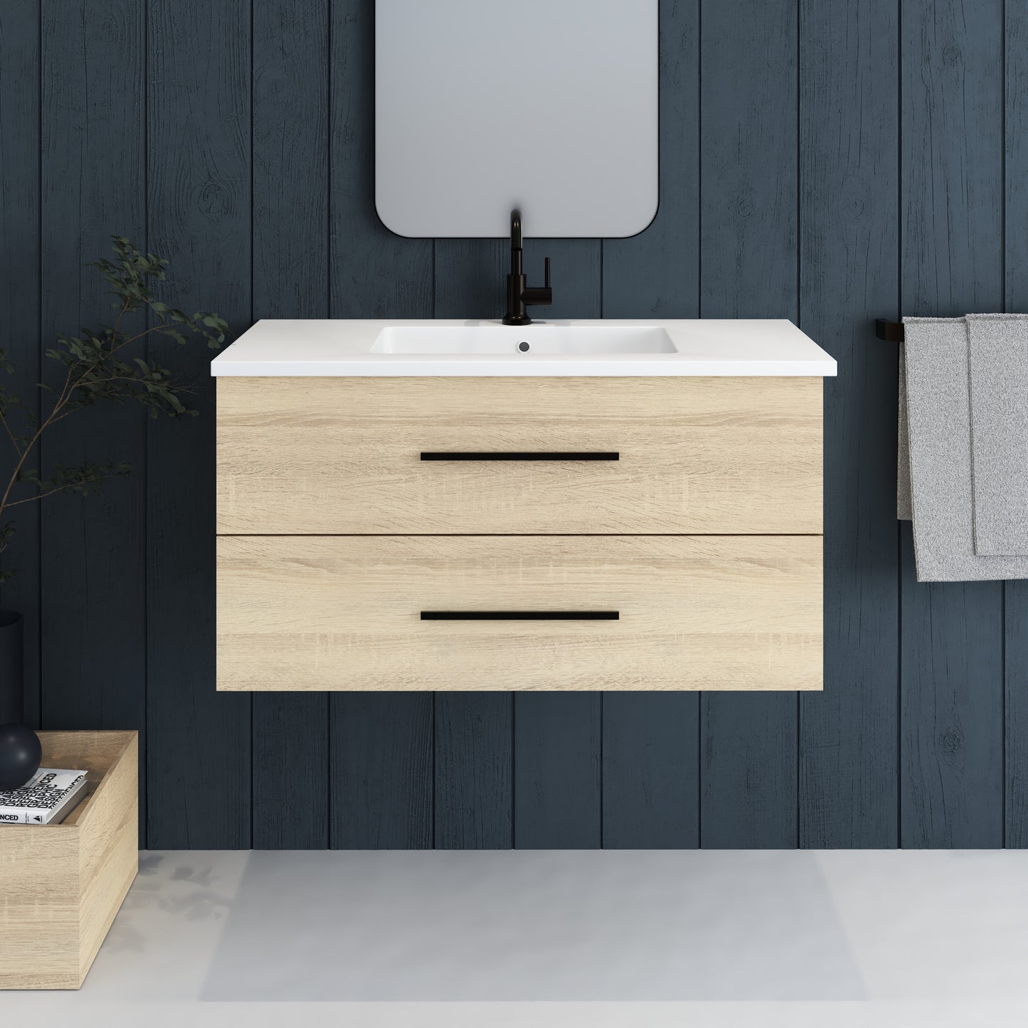 Napa 40" Bathroom Vanity with integrated counter top
