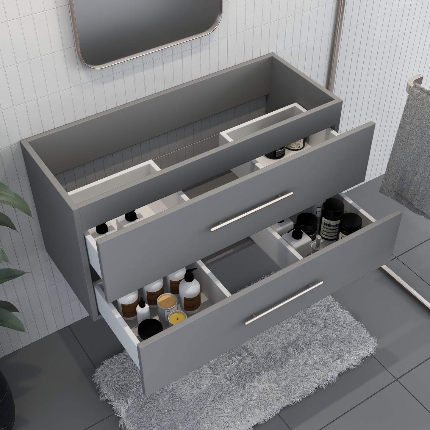 Napa 42" Bathroom Vanity Cabinet Only