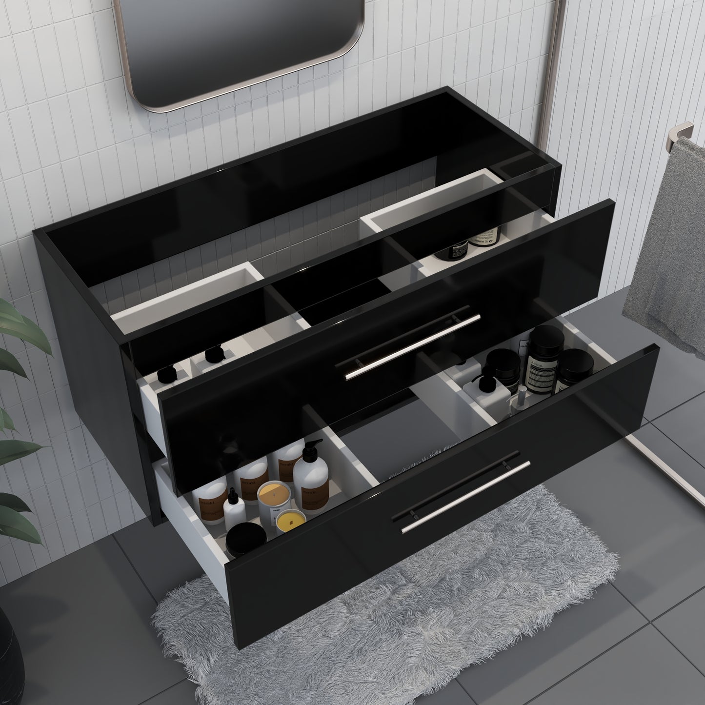 Napa 42" Bathroom Vanity Cabinet Only