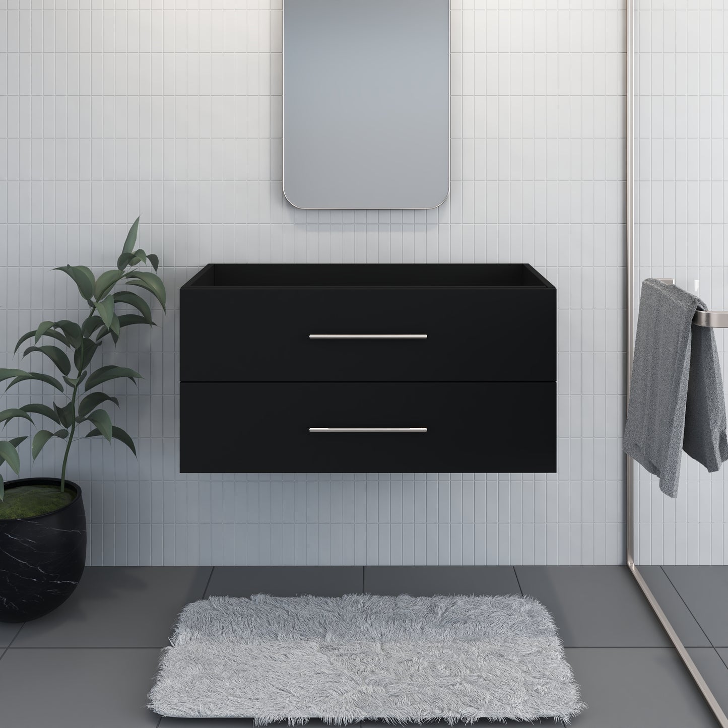 Napa 42" Bathroom Vanity Cabinet Only