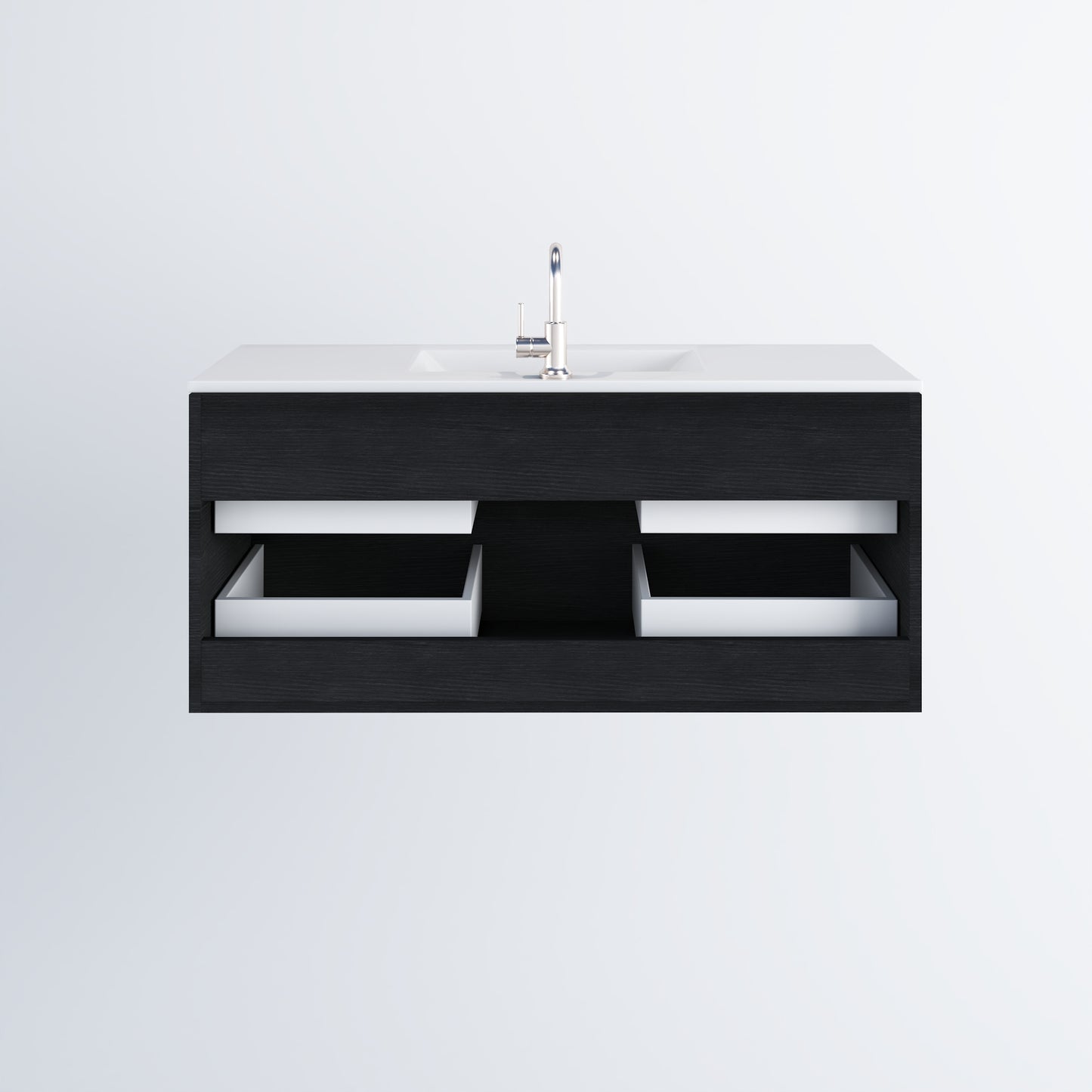 Napa 48" Bathroom Vanity with integrated counter top