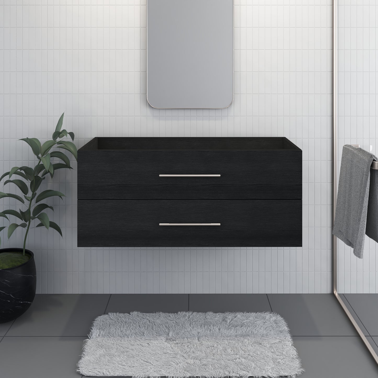 Napa 48" Bathroom Vanity Cabinet Only
