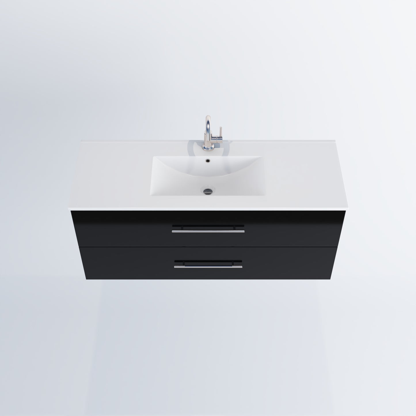 Napa 48" Bathroom Vanity with integrated counter top