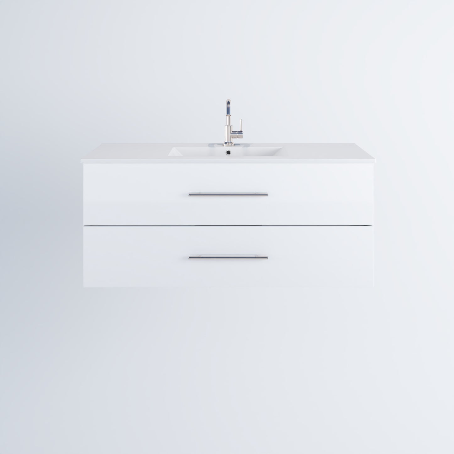 Napa 48" Bathroom Vanity with integrated counter top