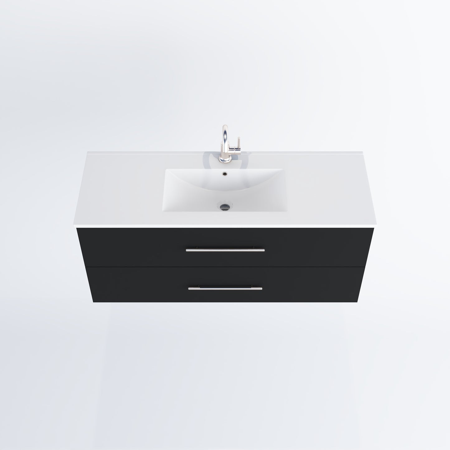 Napa 48" Bathroom Vanity with integrated counter top