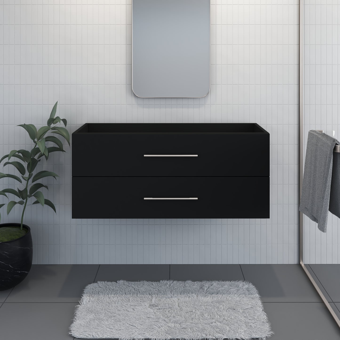 Napa 48" Bathroom Vanity Cabinet Only