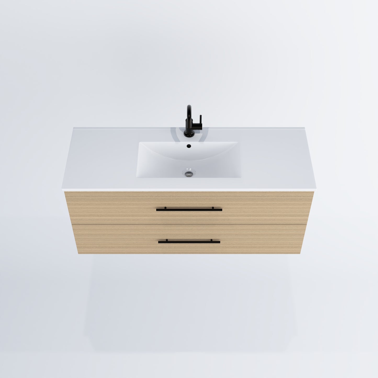 Napa 48" Bathroom Vanity with integrated counter top