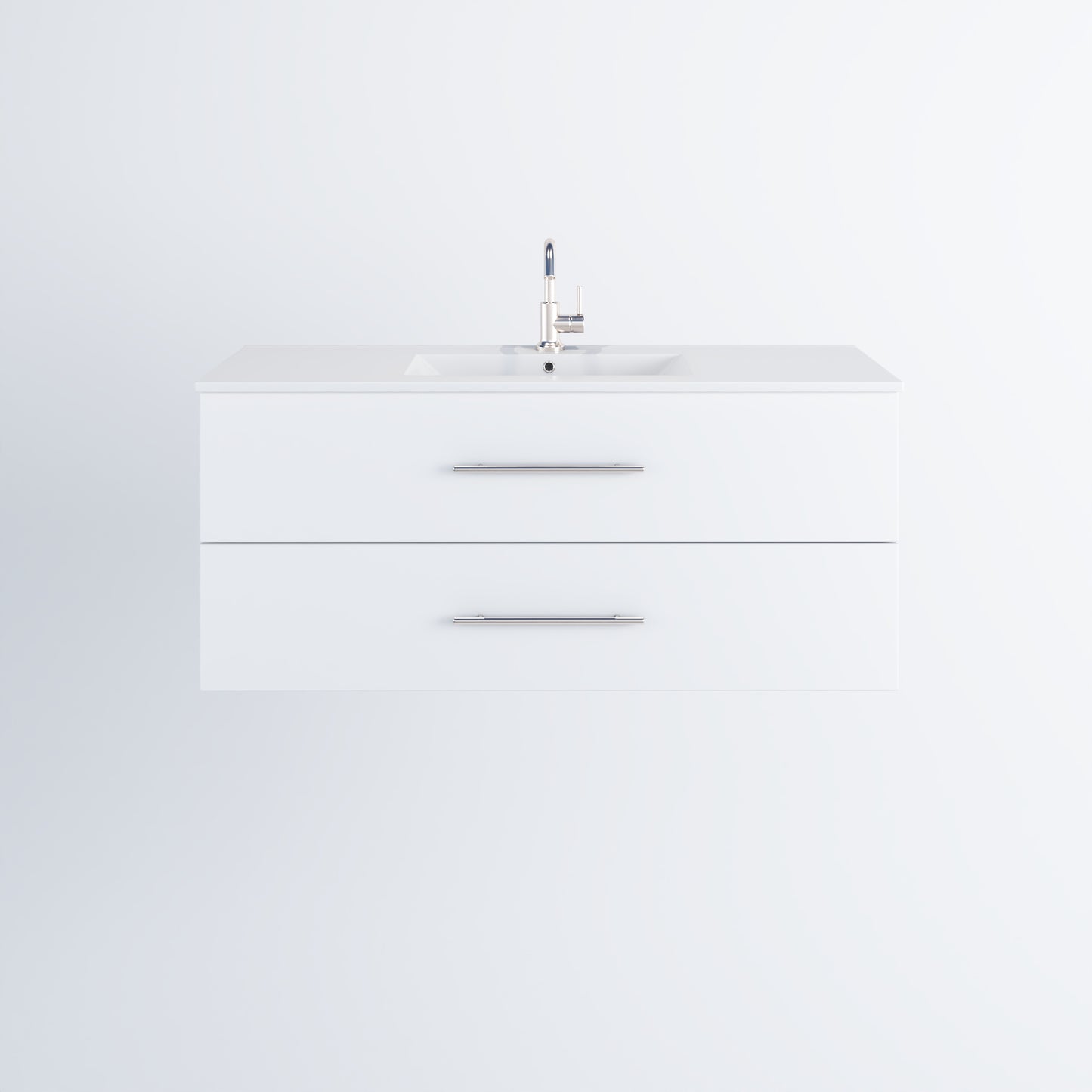 Napa 48" Bathroom Vanity with integrated counter top