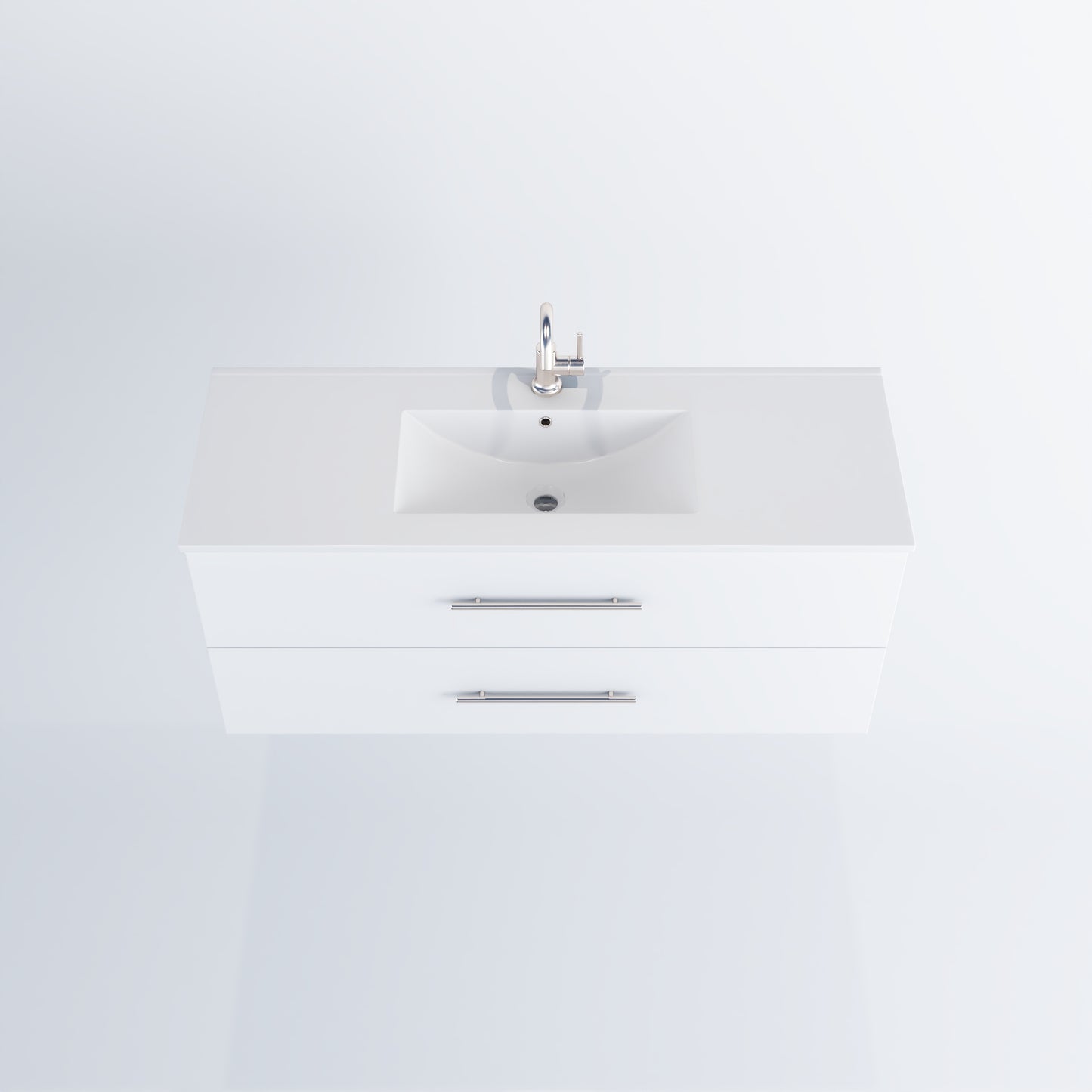 Napa 48" Bathroom Vanity with integrated counter top