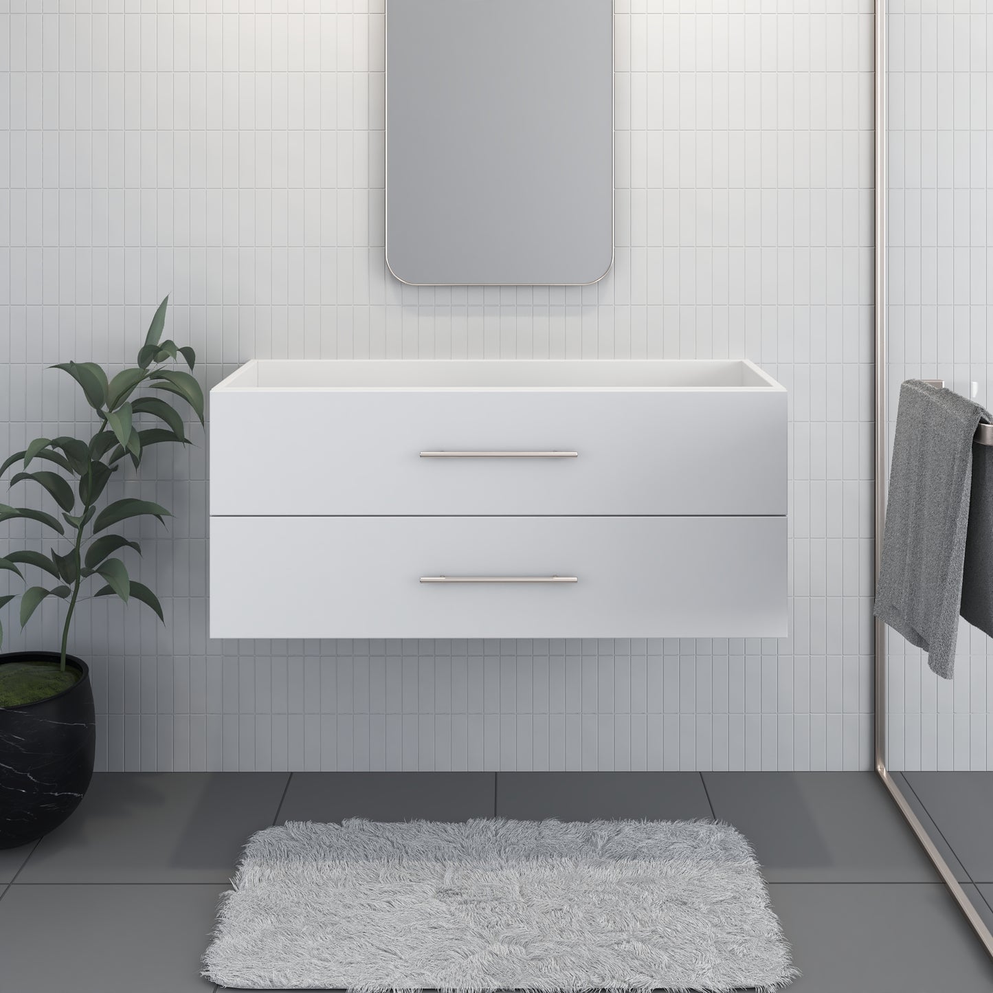 Napa 48" Bathroom Vanity Cabinet Only
