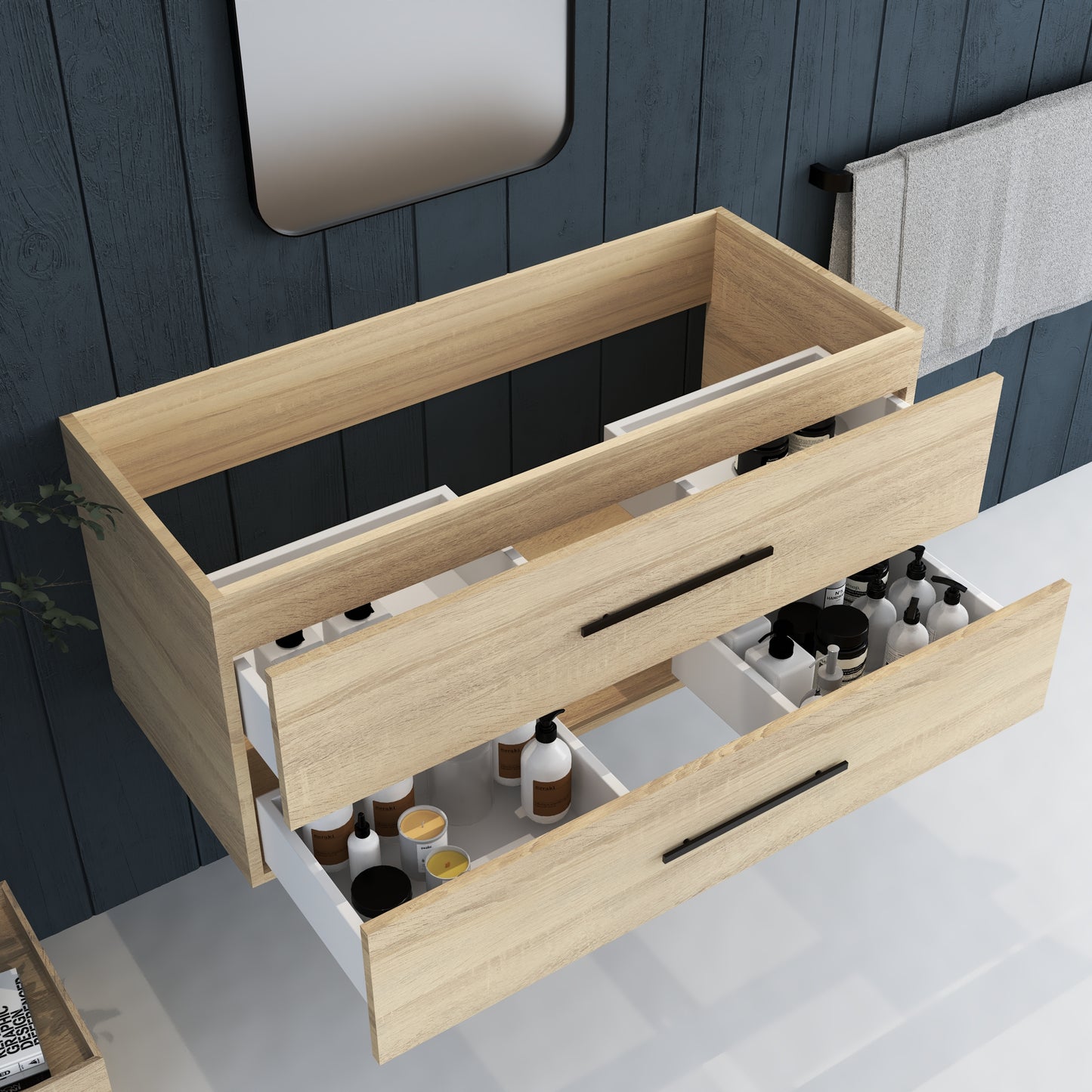 Napa 48" Bathroom Vanity Cabinet Only