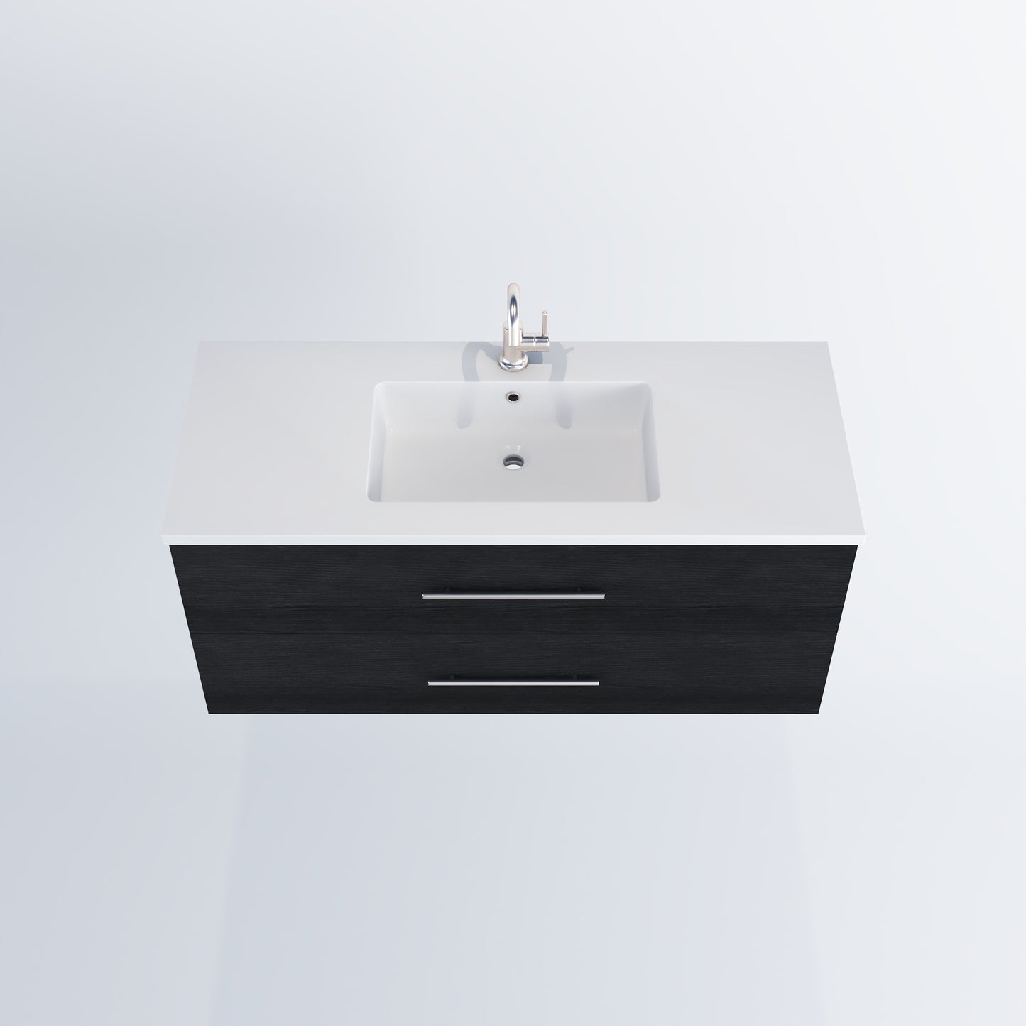 Napa 48" Bathroom Vanity with integrated counter top