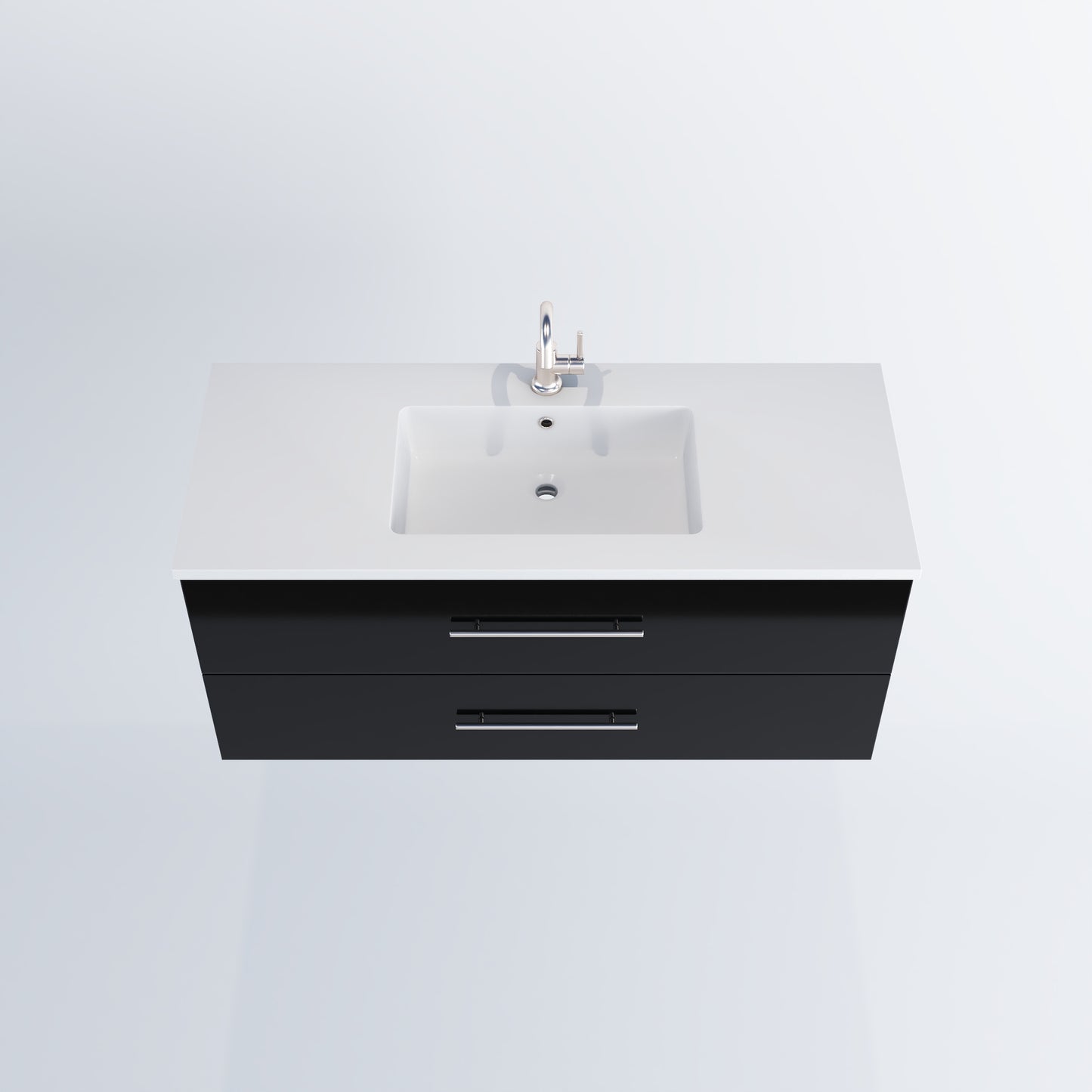 Napa 48" Bathroom Vanity with integrated counter top