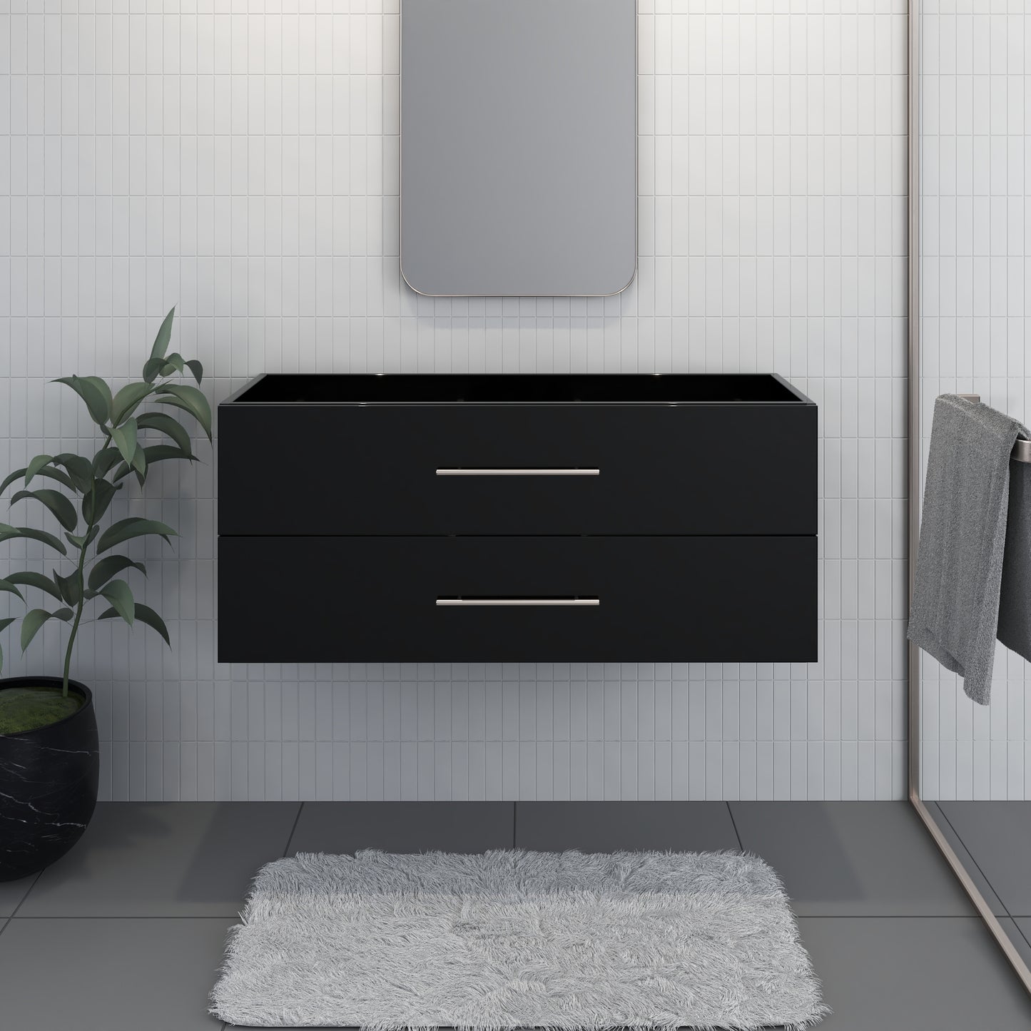 Napa 48" Bathroom Vanity Cabinet Only