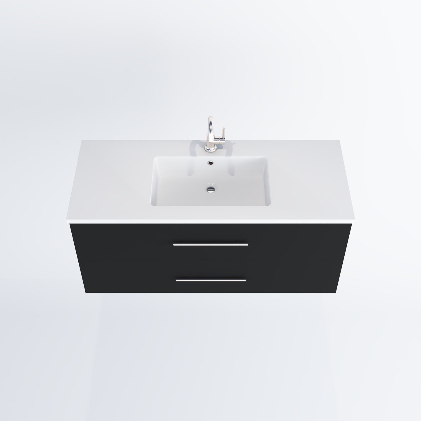 Napa 48" Bathroom Vanity with integrated counter top