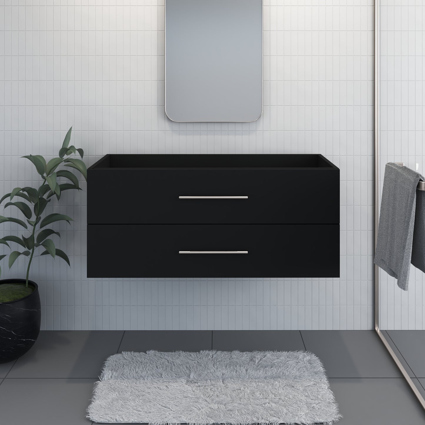 Napa 48" Bathroom Vanity Cabinet Only