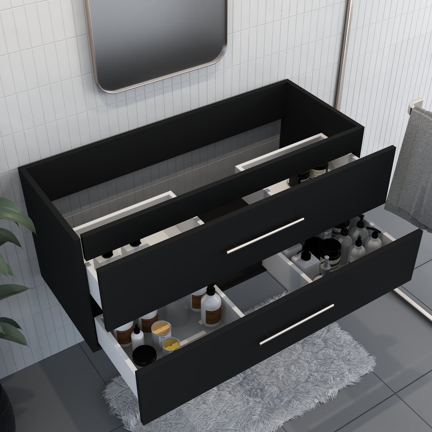 Napa 48" Bathroom Vanity Cabinet Only