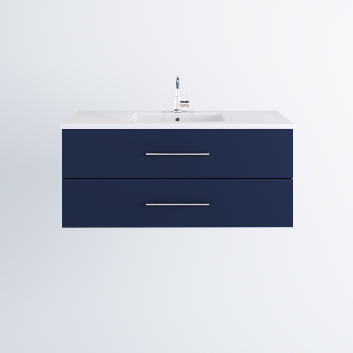 Napa 48" Bathroom Vanity with integrated counter top