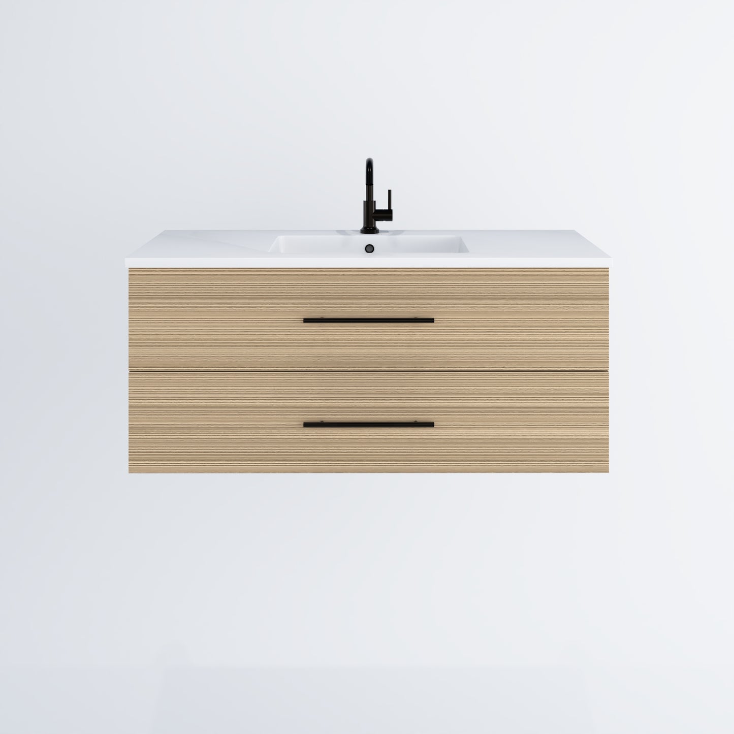 Napa 48" Bathroom Vanity with integrated counter top