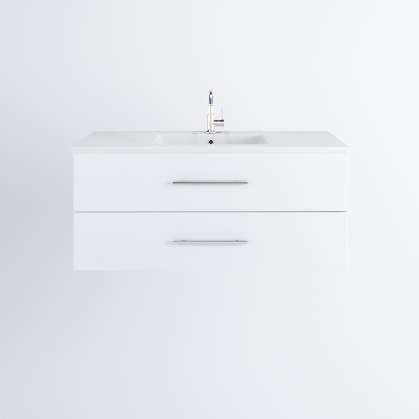 Napa 48" Bathroom Vanity with integrated counter top