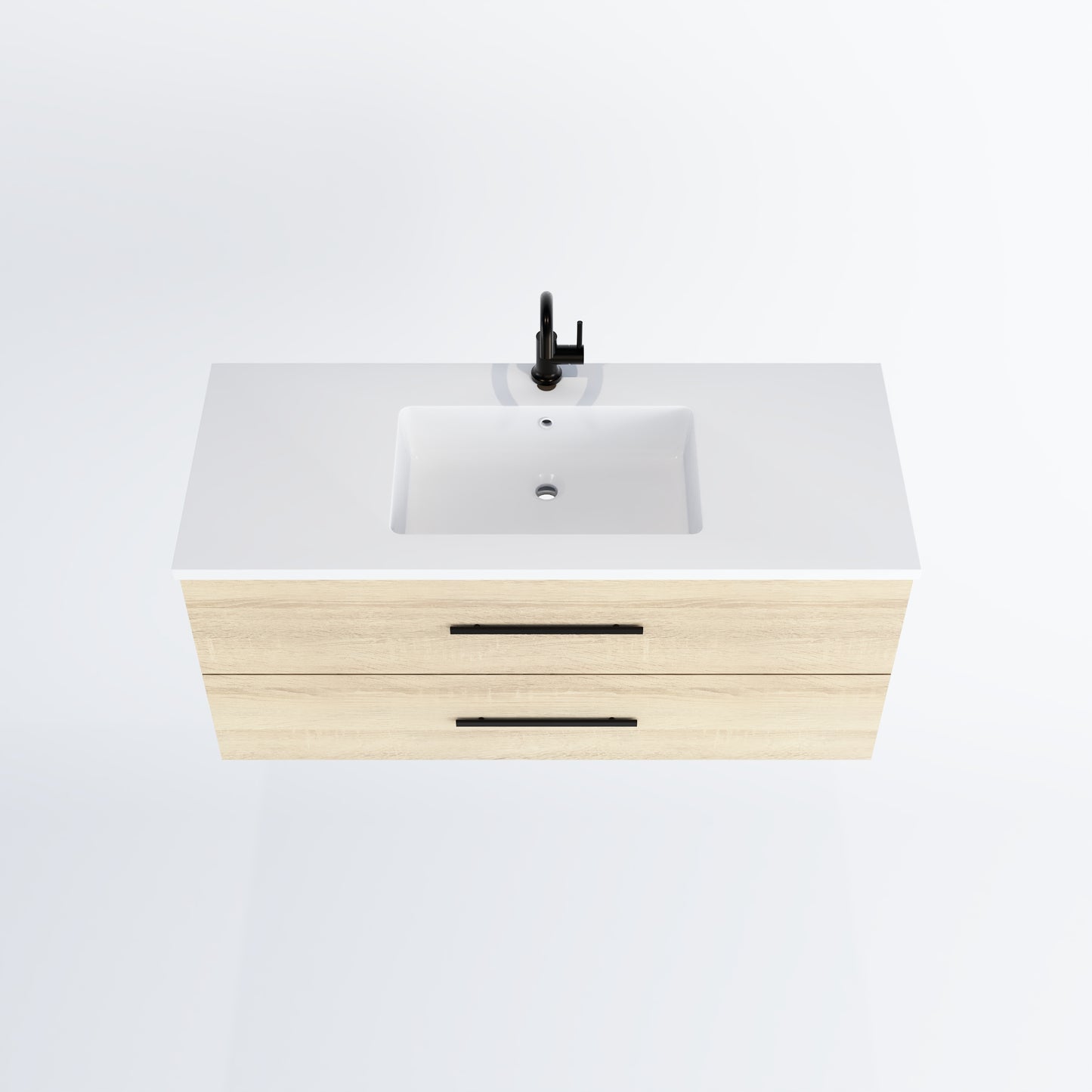 Napa 48" Bathroom Vanity with integrated counter top