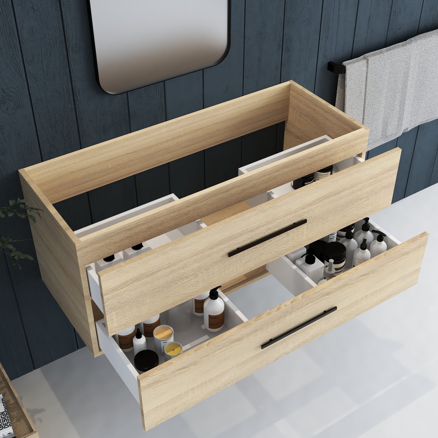 Napa 48" Bathroom Vanity Cabinet Only