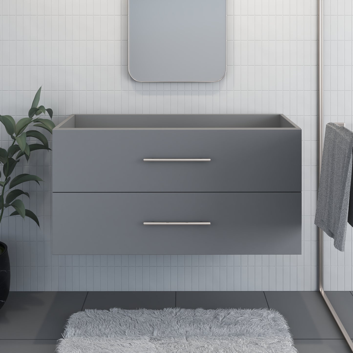 Napa 48" Bathroom Vanity Cabinet Only