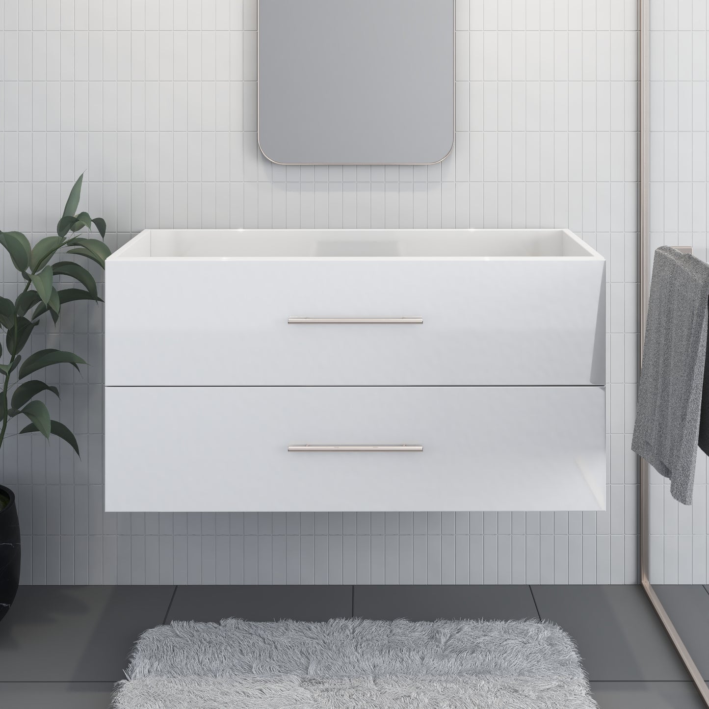 Napa 48" Bathroom Vanity Cabinet Only