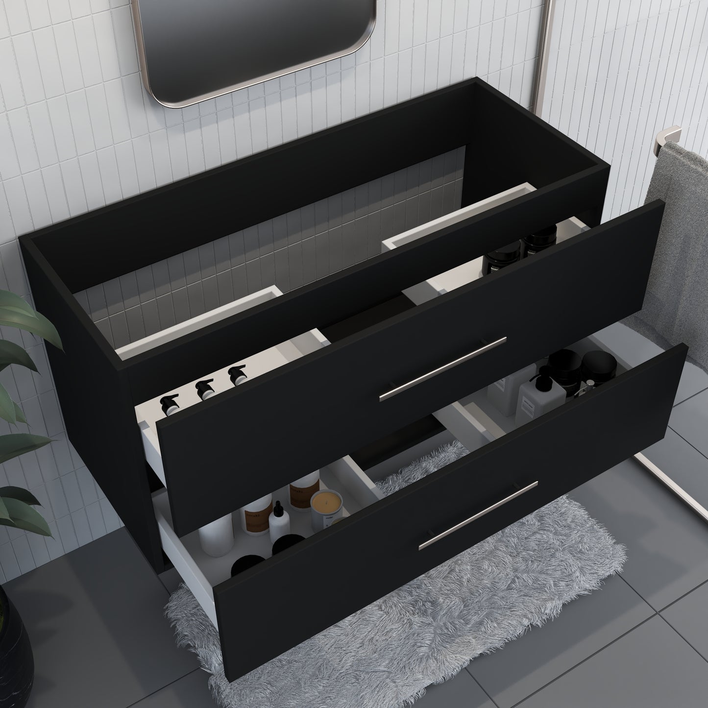 Napa 48" Bathroom Vanity Cabinet Only