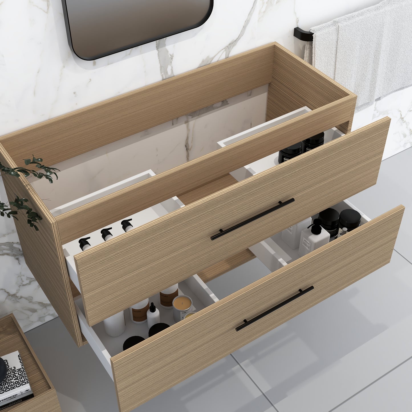 Napa 48" Bathroom Vanity Cabinet Only