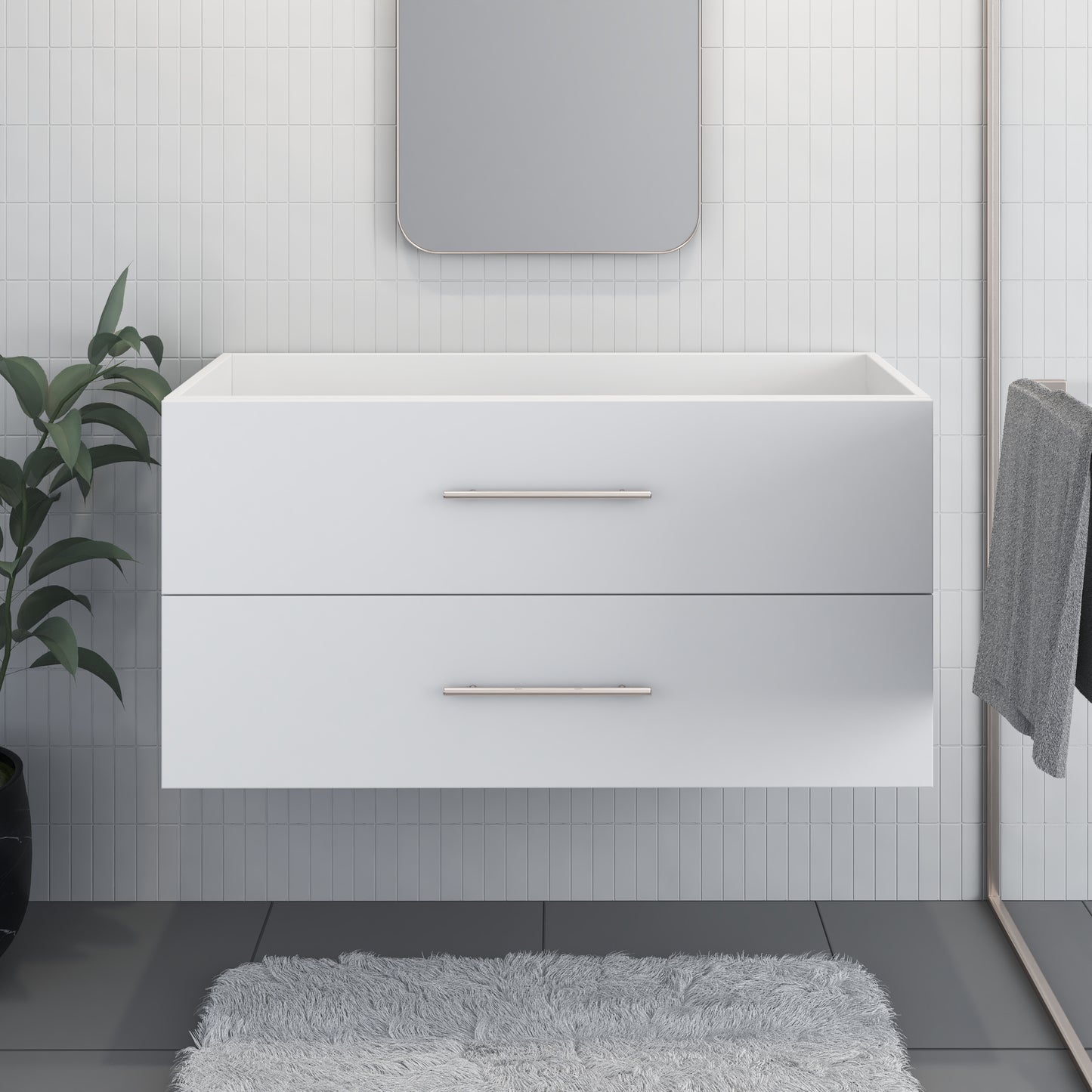 Napa 48" Bathroom Vanity Cabinet Only