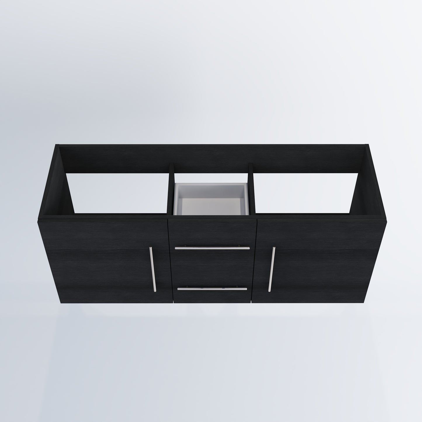 Napa 60" Double Sink Bathroom Vanity Cabinet Only