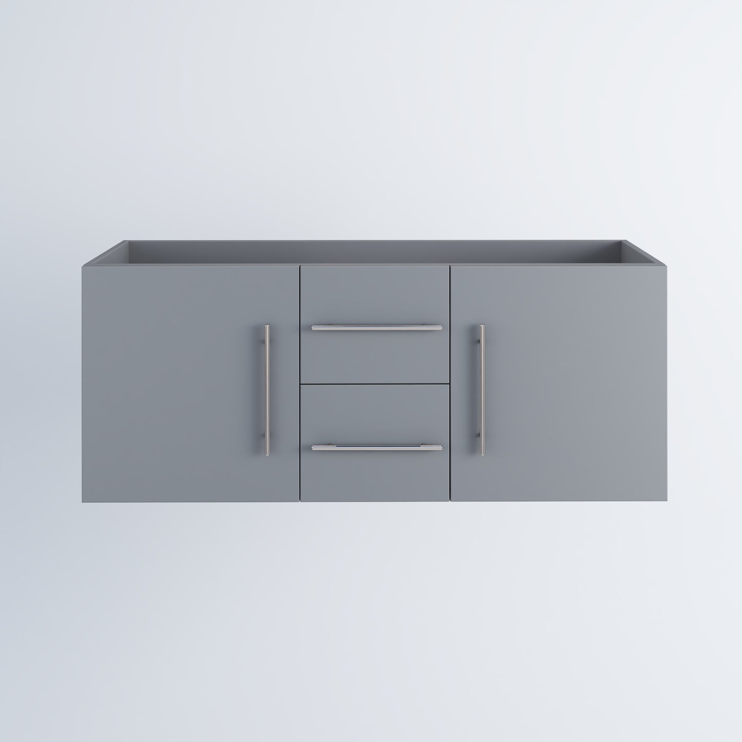 Napa 60" Double Sink Bathroom Vanity Cabinet Only