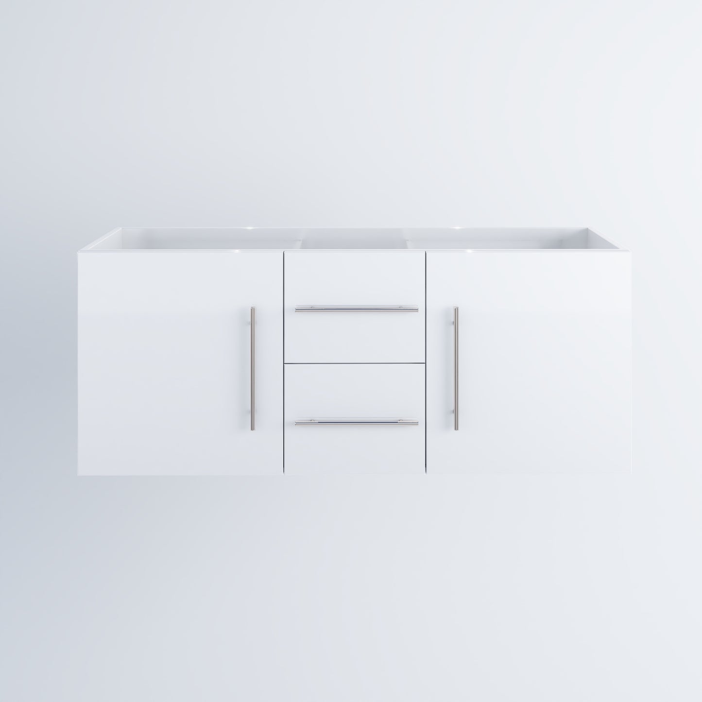 Napa 60" Double Sink Bathroom Vanity Cabinet Only