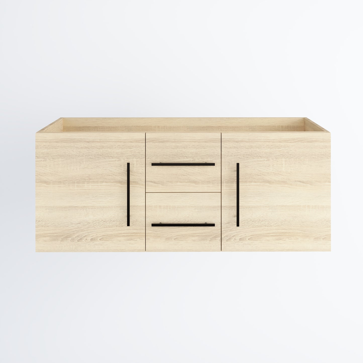 Napa 60" Double Sink Bathroom Vanity Cabinet Only