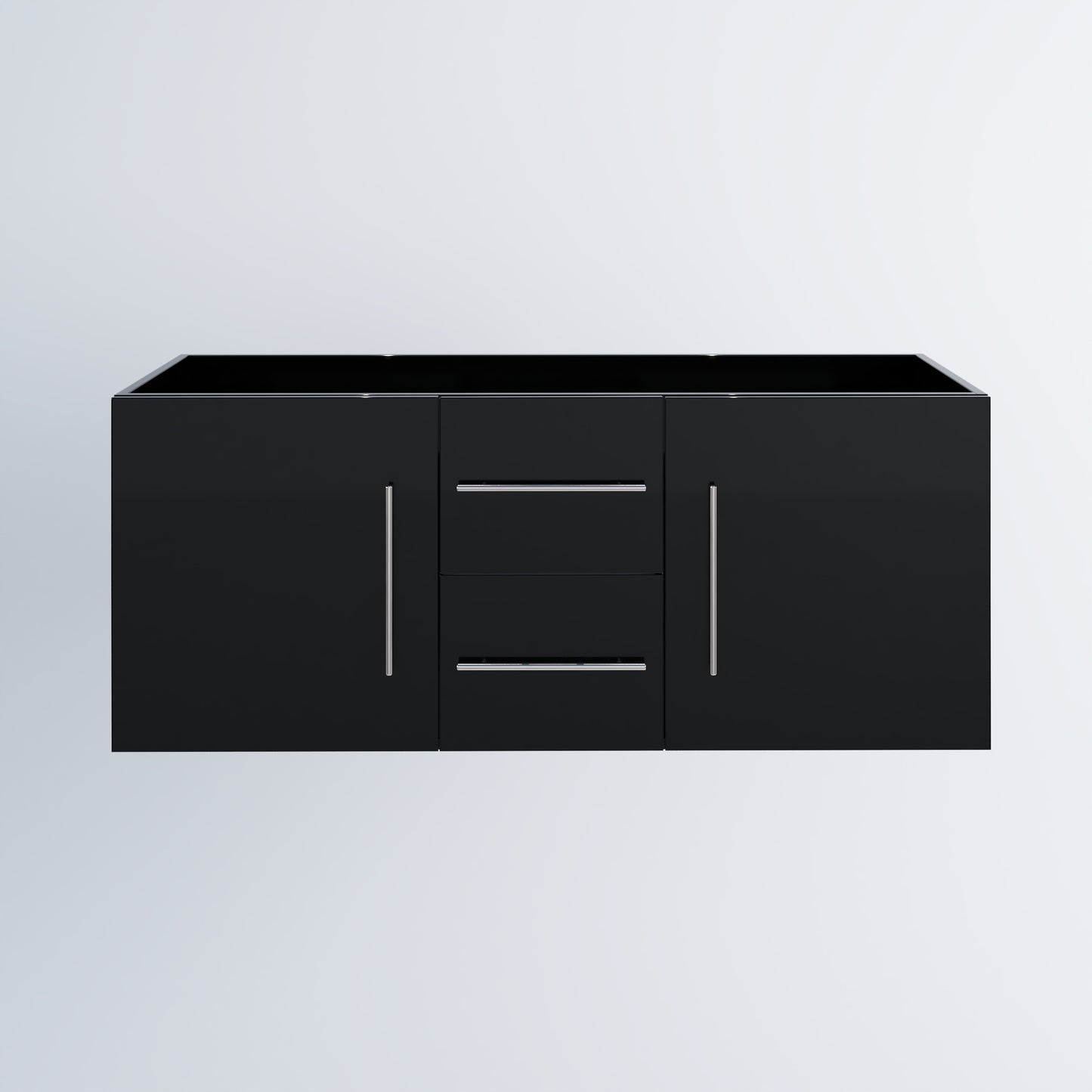 Napa 60" Double Sink Bathroom Vanity Cabinet Only