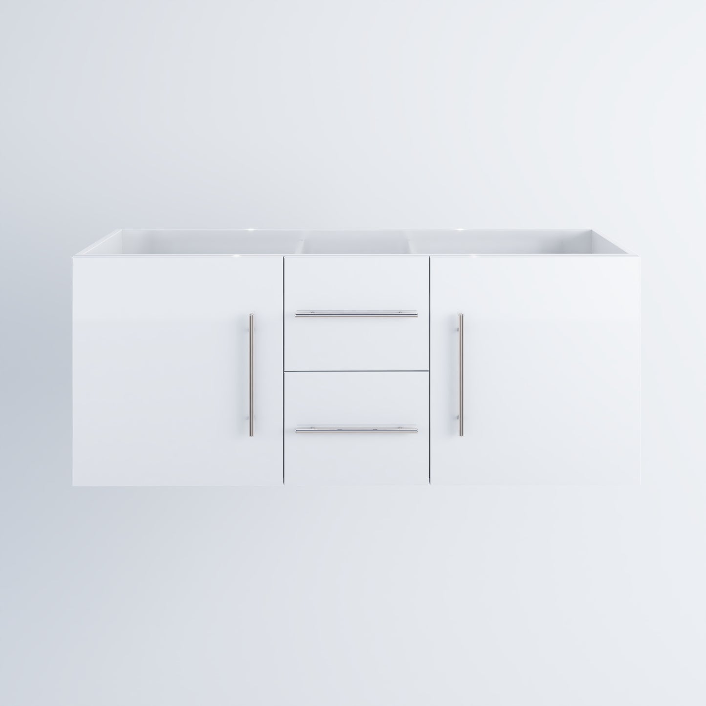 Napa 60" Double Sink Bathroom Vanity Cabinet Only