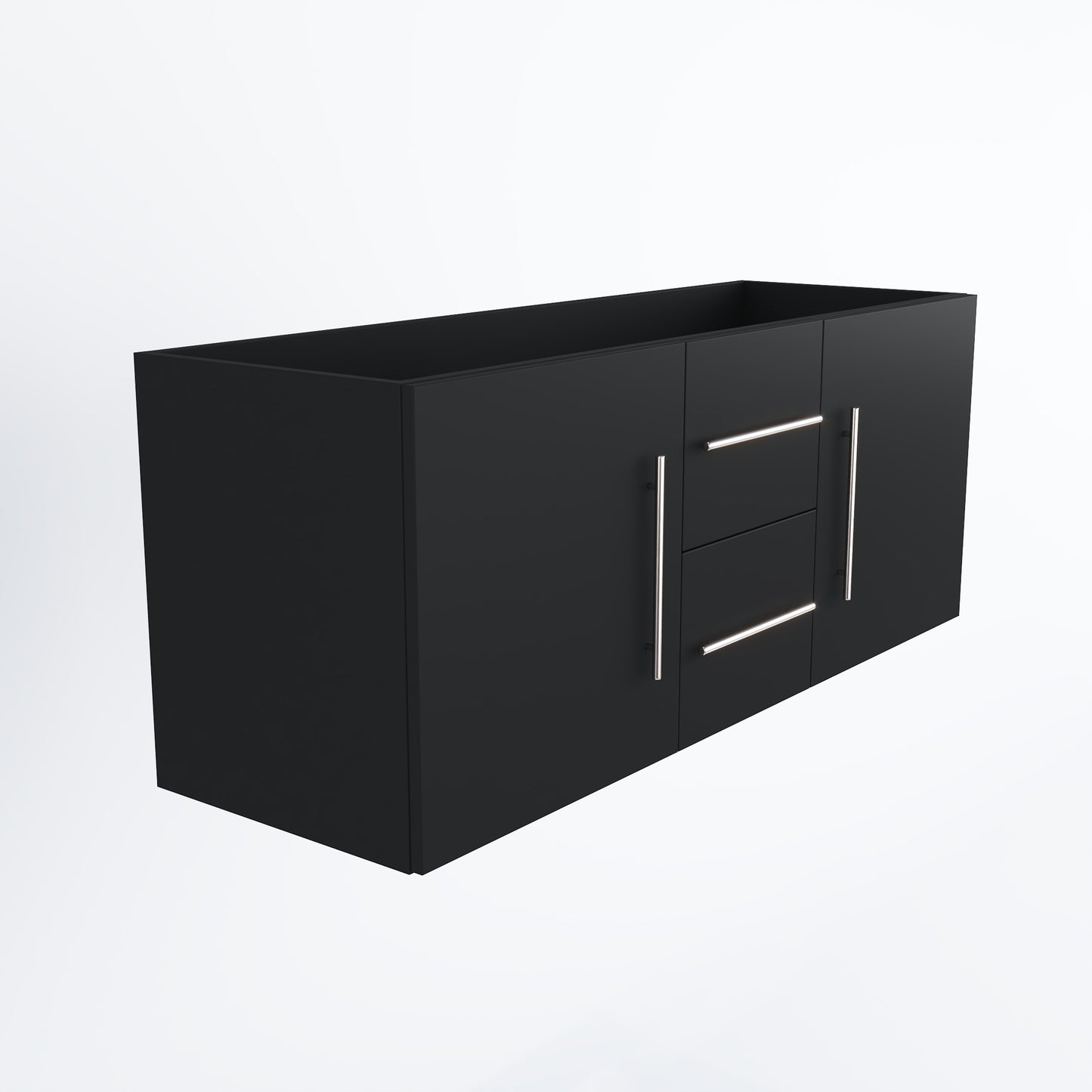 Napa 60" Double Sink Bathroom Vanity Cabinet Only