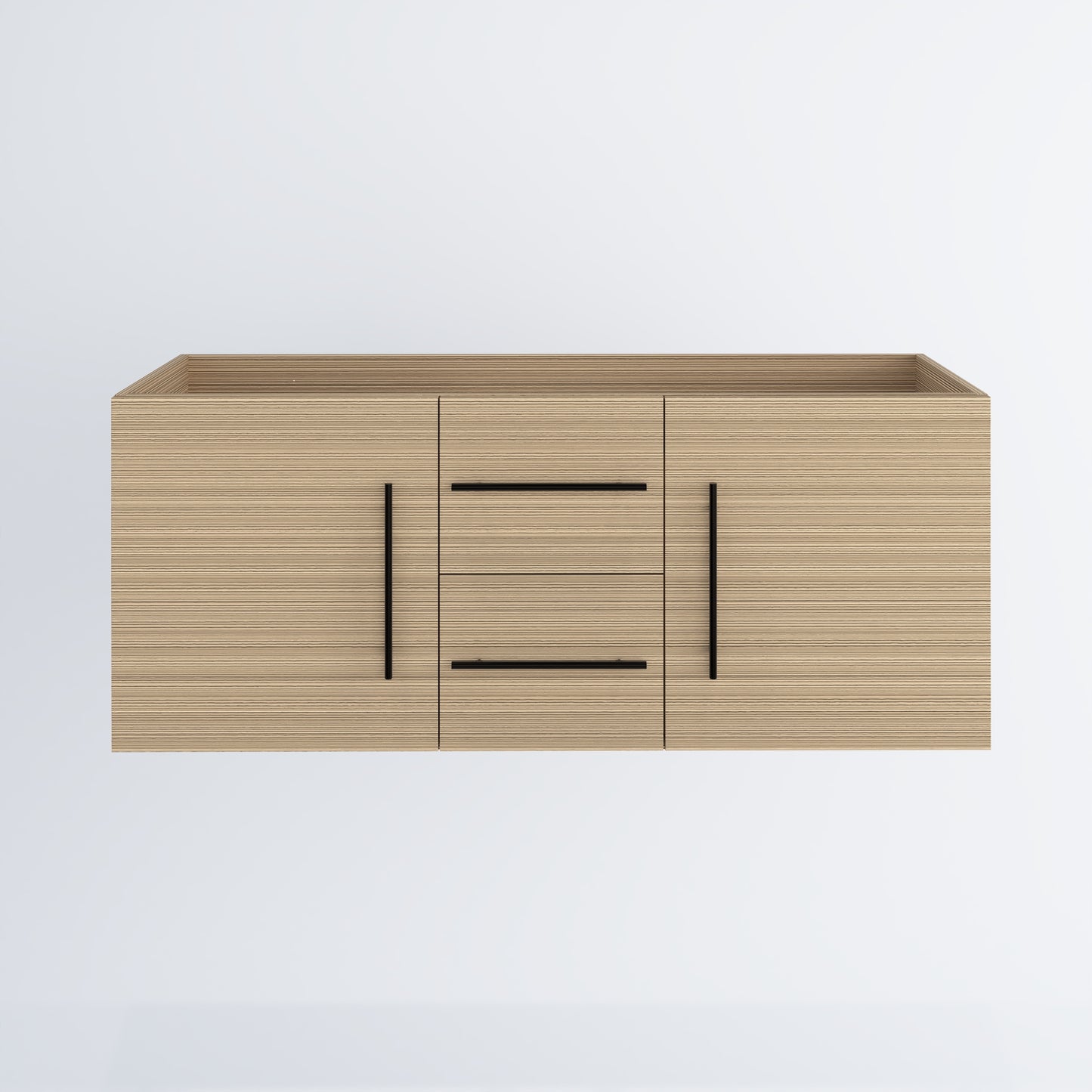 Napa 60" Double Sink Bathroom Vanity Cabinet Only