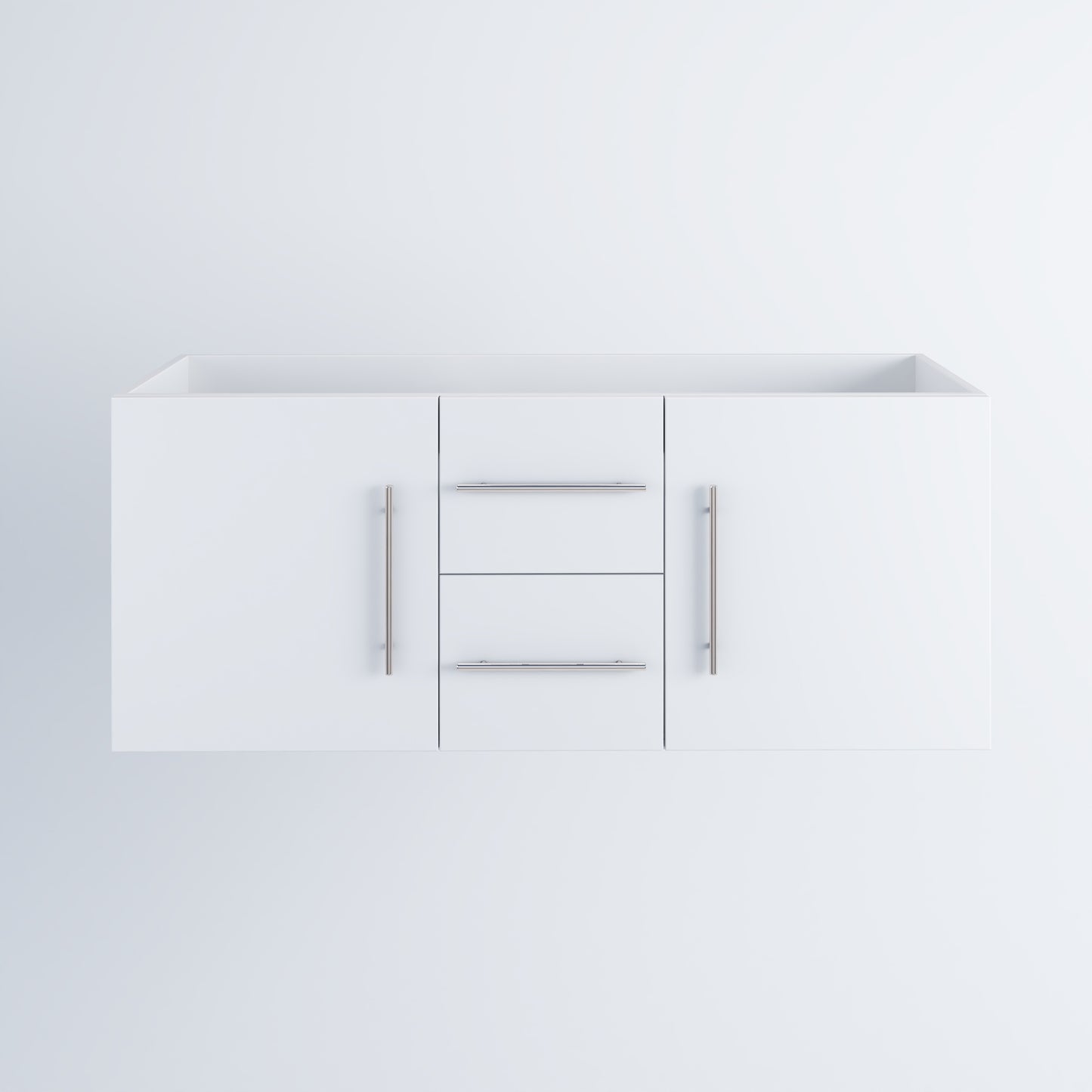 Napa 60" Double Sink Bathroom Vanity Cabinet Only