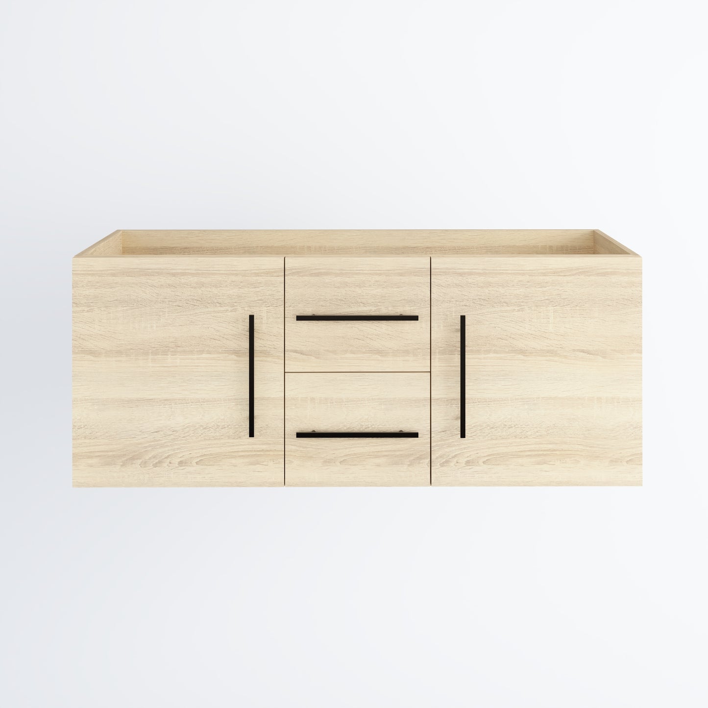 Napa 60" Double Sink Bathroom Vanity Cabinet Only