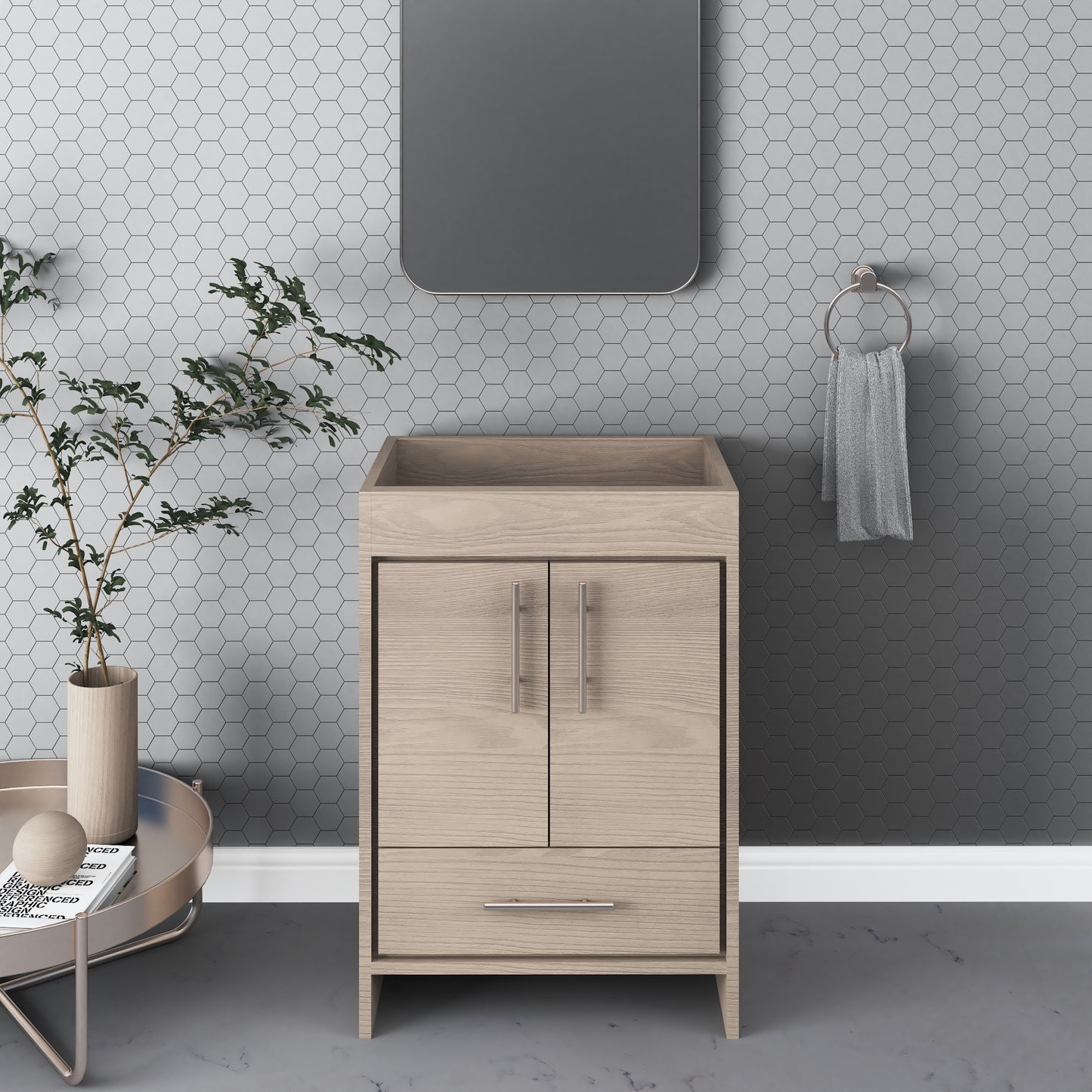 Pacific 24" Bathroom Vanity Cabinet Only