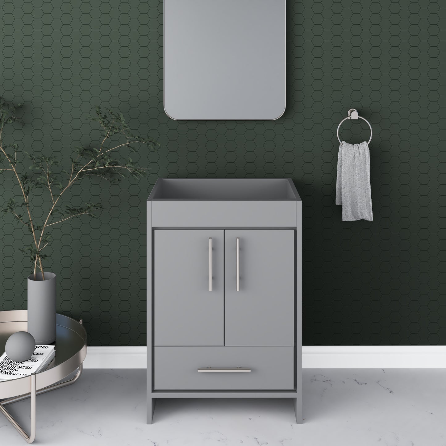Pacific 24" Bathroom Vanity Cabinet Only