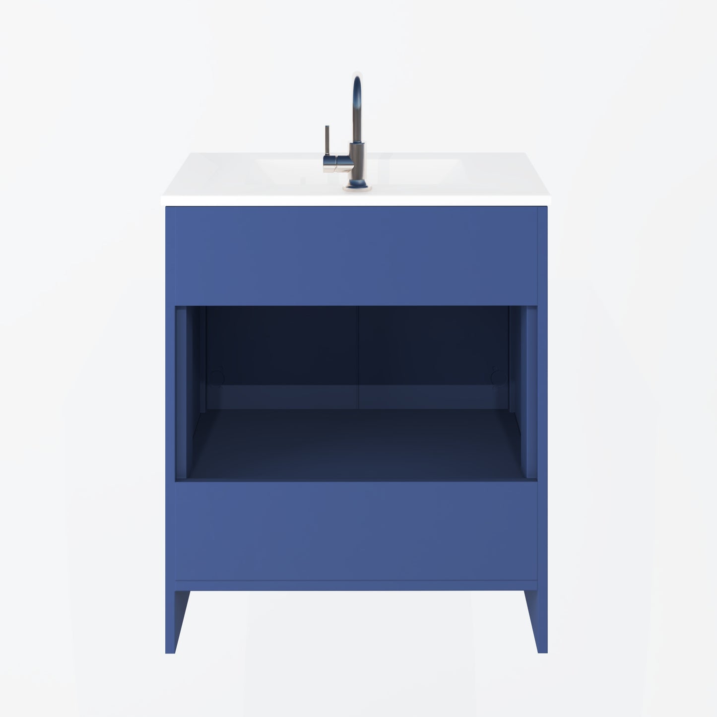 Pacific 32" Bathroom Vanity with Ceramic integrated counter top