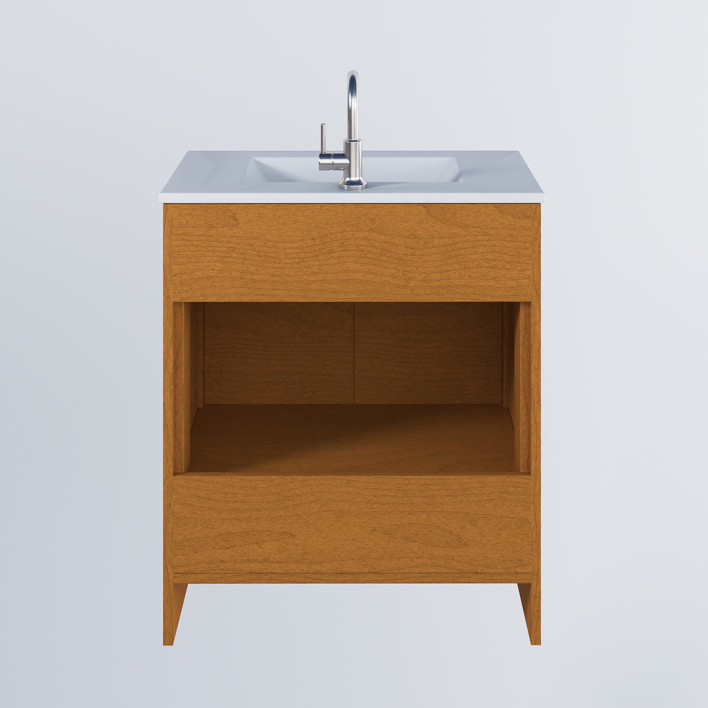 Pacific 32" Bathroom Vanity with Ceramic integrated counter top