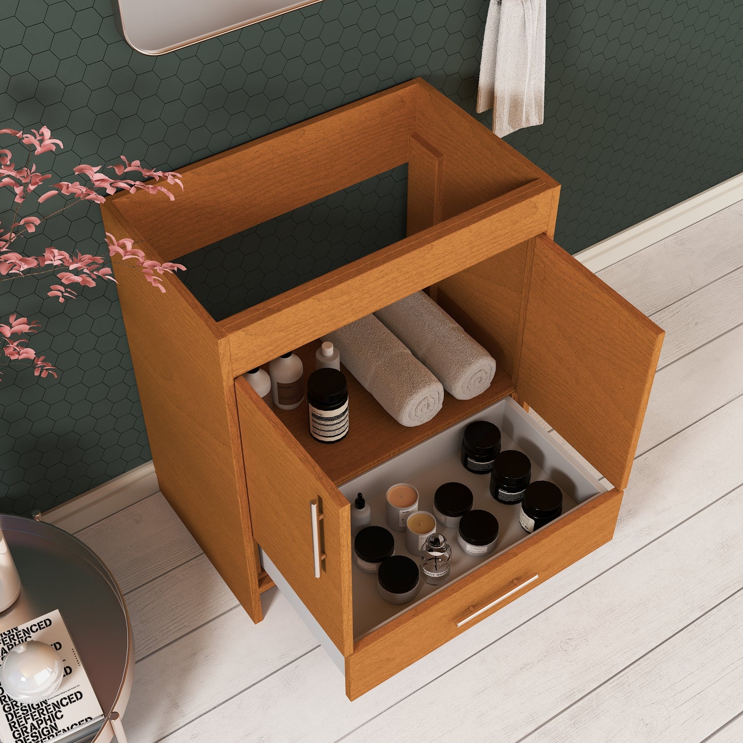 Pacific 30" Bathroom Vanity Cabinet Only