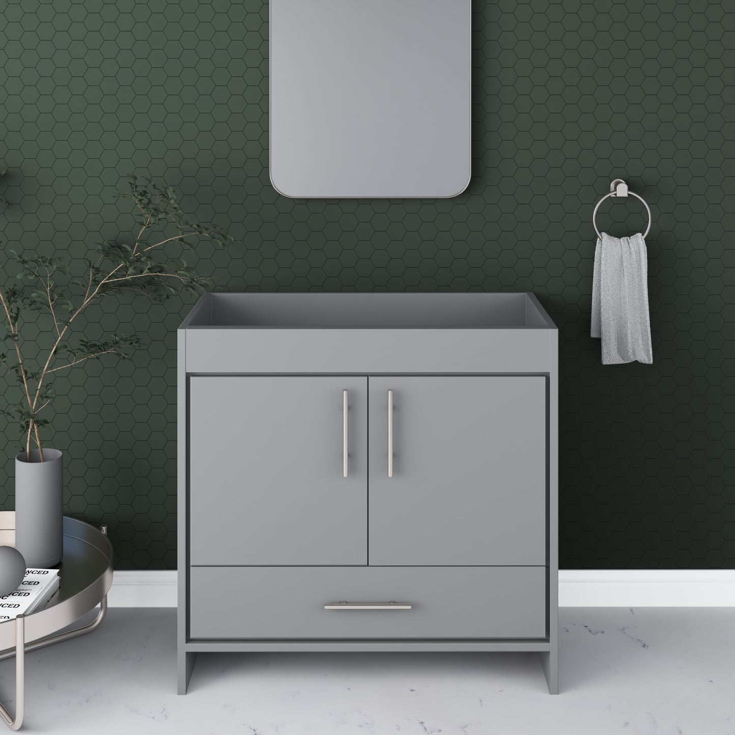 Pacific 36" Bathroom Vanity Cabinet Only